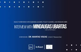 Mindaugas Ubartas: “With AI, humans will stop doing “monkey” job”