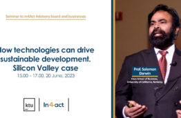 Seminar Alert: How technologies can drive sustainable development. Silicon Valley case.