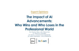 The Impact of AI Advancements: Who Wins and Who Loses in the Professional World